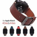 ブッテロ ベルト メンズ 44mm / 40mm アップルウォッチ バンドSLG Design Apple Watch バンドItalian Buttero Leather Strap【本革ベルト】 44mm（Series 4, Series 5, Series 6, SE 対応）42mm（Series 1, Series 2, Series 3 対応） roa SD18380AW 4589753073807