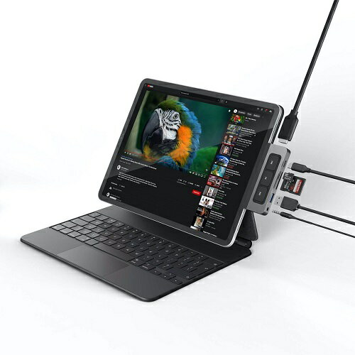 HyperDrive6-in-1USB-CMediaHubforiPad[ߡᤷܥ]HYPERHyperDrive6-in-1USB-CMediaHubforiPadǥ硼ȥåȥܥ쥹iPadȰβ6ݡUSB-CϥRoaHP-HD44910P4570047561445