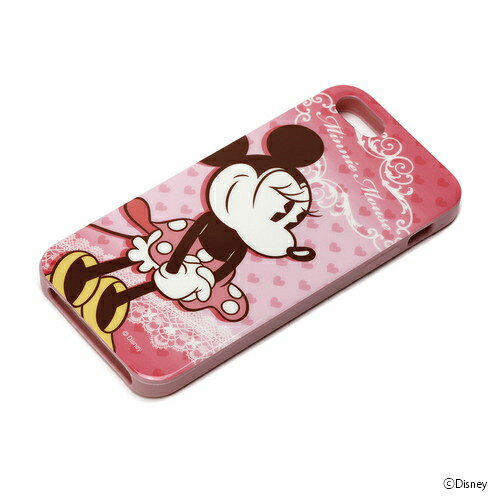 【ミニー】【Disney iPhone 5S/5 セミハードケース】【TPUセミハードケース/カバー】PGDNYIJ786MNE iphone 5 s ケース　フィルム　付ディズニー Disney ポイント　送料　無料　10p4562358077869