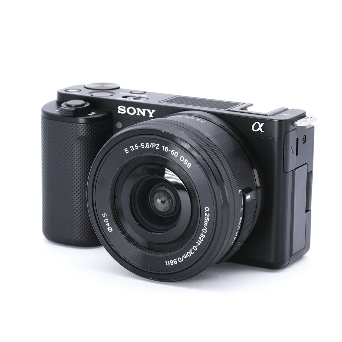 【中古】[良品] Sony デジタル一眼カメラ VLOGCAM ZV-E10L パワーズームレンズキット ブラック _GP00020690