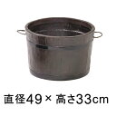 モルトプランター 48型 【メーカー直送・日祝指定不可・同梱不可・代引不可・返品不可】【ファイバーグラス鉢】