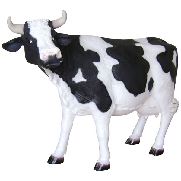 【メーカー直送・同梱不可・代引不可・返品不可】小さな乳牛 / Cow Head-Up Small