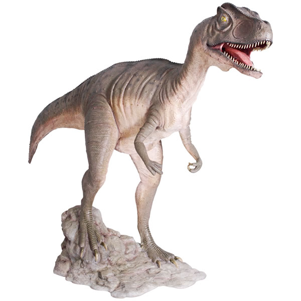 【メーカー直送・同梱不可・代引不可・返品不可】口を大きく開けるアロサウルス / Allosaurus Mouth Open