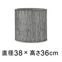 大型 おしゃれ 植木鉢 コーテス シリンダー チゼル 38cm 29リットル【メーカー直送・日時指定不可・同梱不可・代引不可・返品不可】【プロフェッショナル】