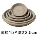 モカ テラコッタ 受皿 15cm ◆適合する鉢◆底直径が11cm以下の植木鉢