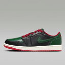 NIKE(ナイキ) エア ジョーダン 1 LOW OG CZ0775-036 ブラック/バーシティレッド/セイル/ゴージグリーン 28.0cm ウィメンズシュー...