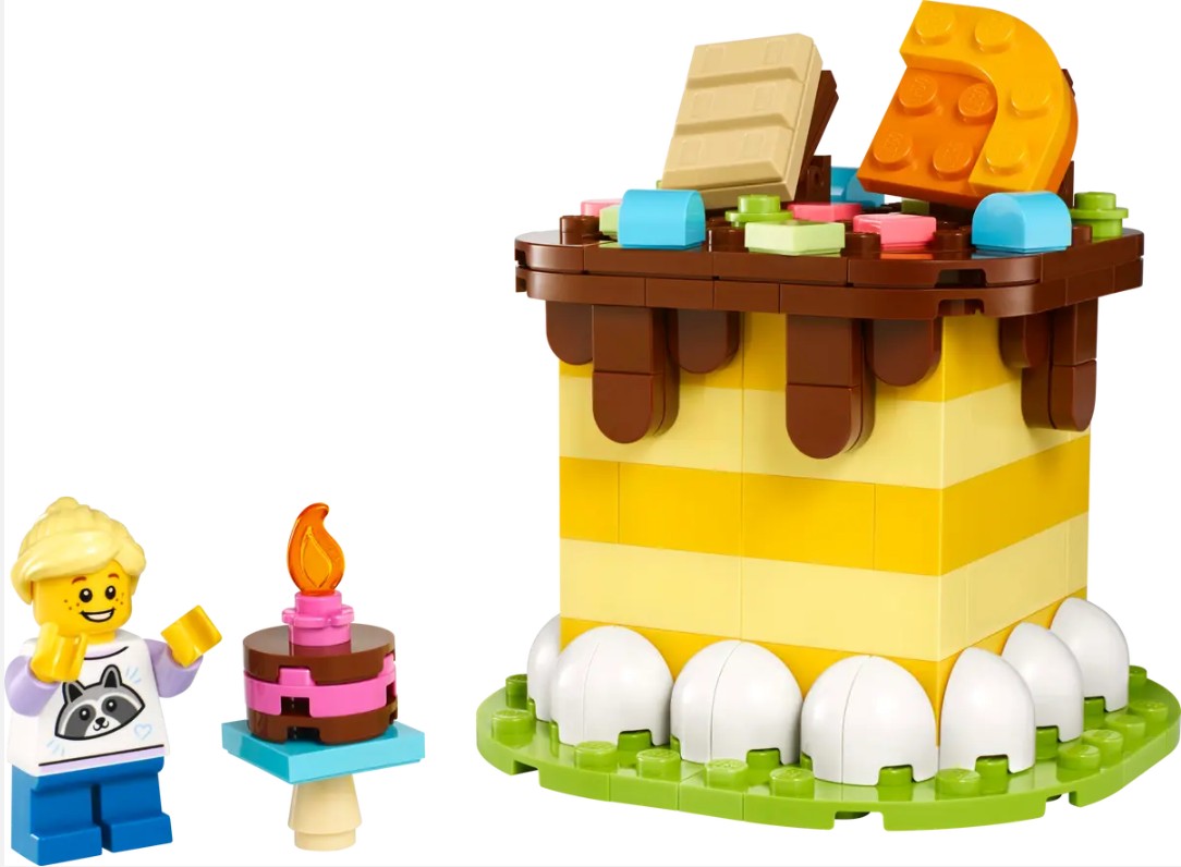 レゴ(LEGO) 40780 バースデーケーキ 誕生日 贈り物 プレゼント お祝い