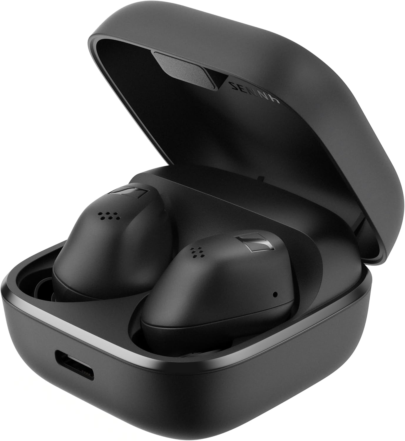 ゼンハイザー Sennheiser ワイヤレスイヤホン ACCENTUM True Wireless ブラック 高性能ドライバー 28時間再生 ハイブリッドノイズキャンセリング 外音取り込み機能 bluetooth 5.3 IP54 ポケットサイズ ワイ
