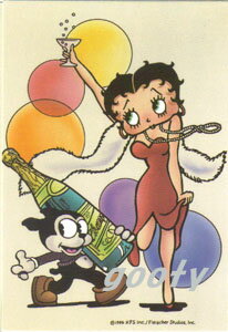 ベティーブープ　betty boop 絵はがき