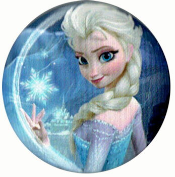 アナと雪の女王 Frozenエルサ Queen Elsa of Arendelleバッチ ブローチ 缶バッチloungefly ラウンジフライ
