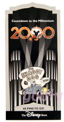 Countdown to the Millennium 2000ミレニアム　カウントダウン　ピンバッチNo.69　 The Shaggy Dogボクはむく犬アメリカ　国内販売【楽ギフ_包装】