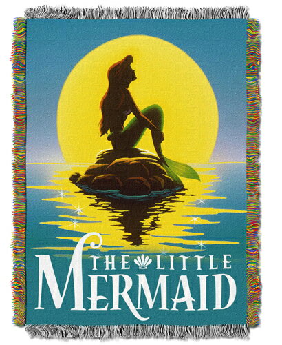 The Little Mermaid Arielリトルマーメイド アリエルラグマット タペストリータペストリーブランケットゴブランラグ レア