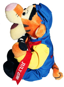 くまのプーさん　ティガーWinnie the Pooh　TiggerIndependence Day 2000年7月4日ミレニアム　2000年　独立記念日アメリカディズニーワールド限定ビーンバッグ　縫いぐるみ