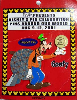 EPCOT PIN CELEBRATIONピンバッチ（ピンズ）ディズニーワールド　グーフィー