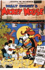 ミッキーマウス　ホーレス・ホースカラーアメリカ　レトロ80〜90年代　デッドストック絵葉書　ポストカード