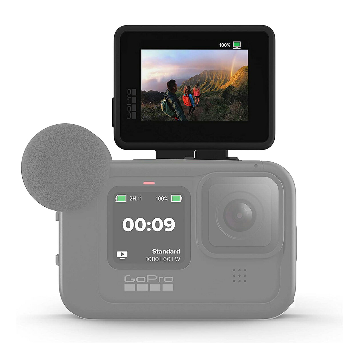 【GoPro公式】ゴープロ ディスプレイモジュラー 携帯用保護ケース付属 充電式バッ...