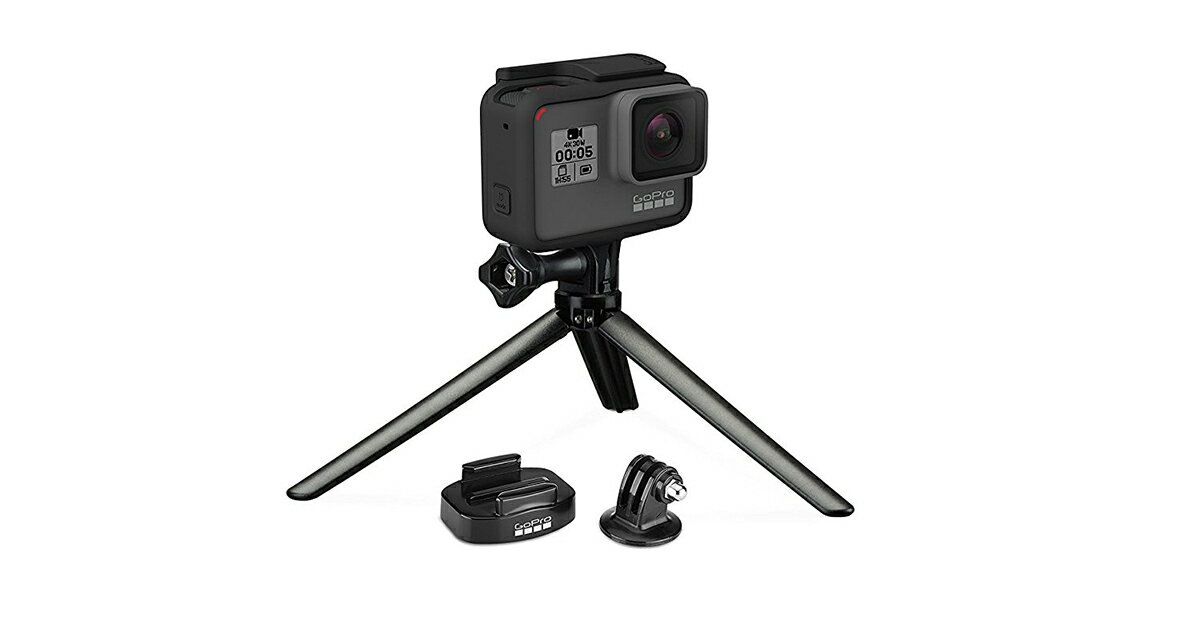 【GoPro公式】ゴープロ トライポッドマウント 三脚 クイック レリーズ 純正 アクセサリー ABQRT-002 [HERO13 / HERO12 / HERO11mini / HERO11 / HERO10 / HERO9 / MAX 対応]【国内正規品】 2