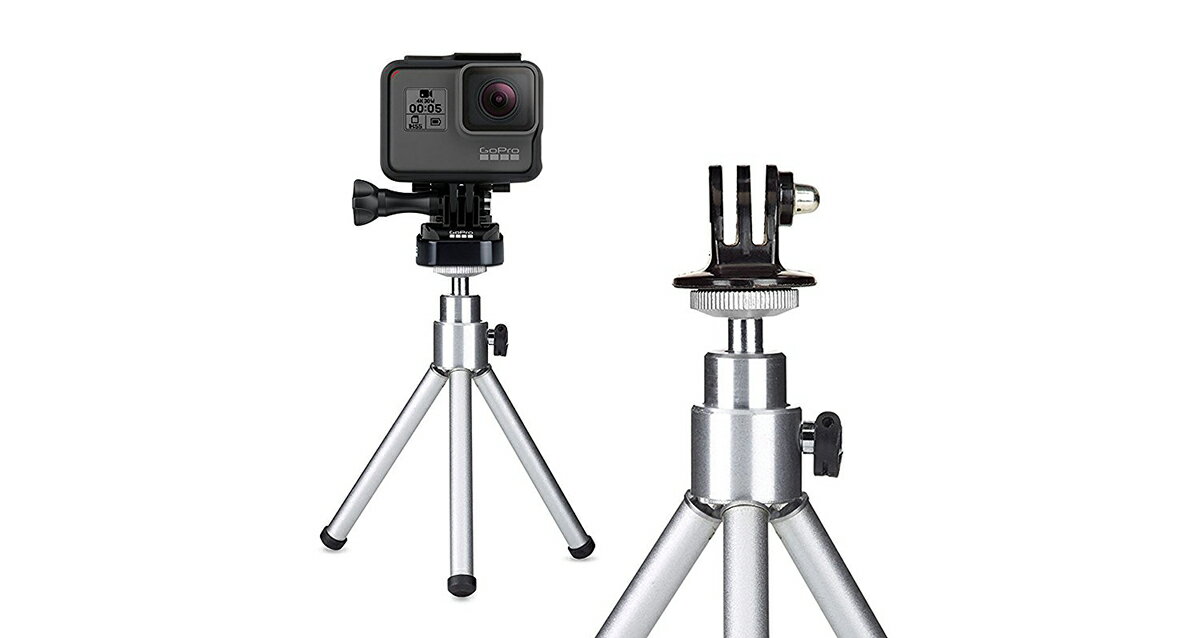 【GoPro公式】ゴープロ トライポッドマウント 三脚 クイック レリーズ 純正 アクセサリー ABQRT-002 [HERO13 / HERO12 / HERO11mini / HERO11 / HERO10 / HERO9 / MAX 対応]【国内正規品】 3
