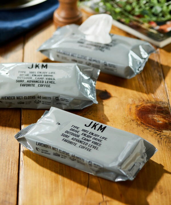 JKM 除菌ウェットティッシュ ピロータイプ ラベンダー40枚3P GORDON MILLER ゴード...