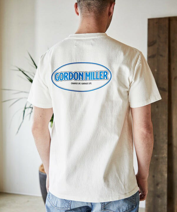 GORDON MILLER ゴードンミラー プリントヘビーウェイトポケットTシャツ