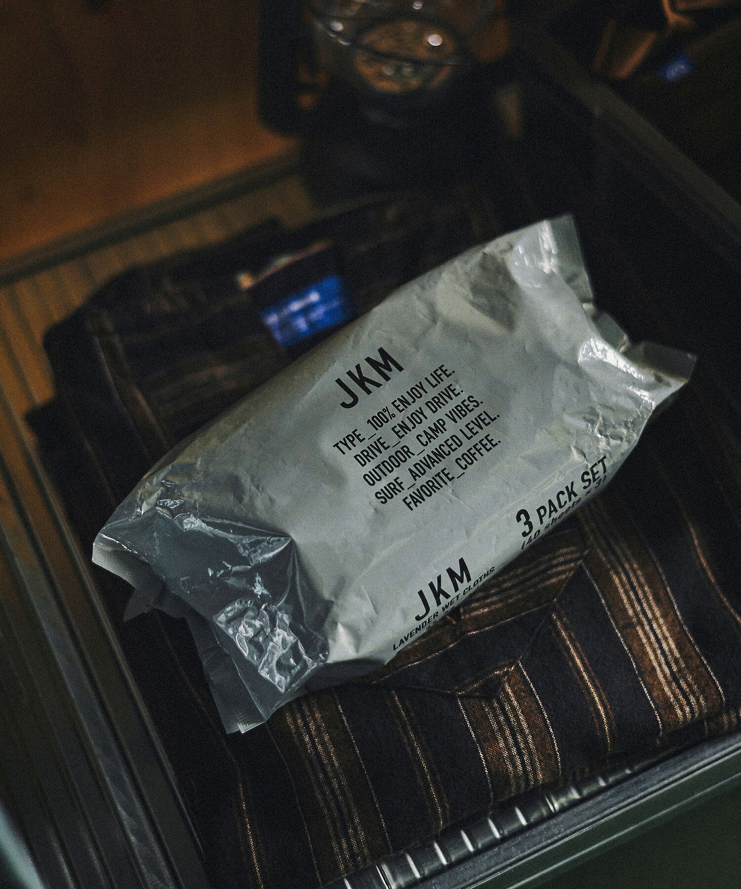 JKM 除菌ウェットティッシュ ピロータイプ ラベンダー40枚3P GORDON MILLER ゴード...