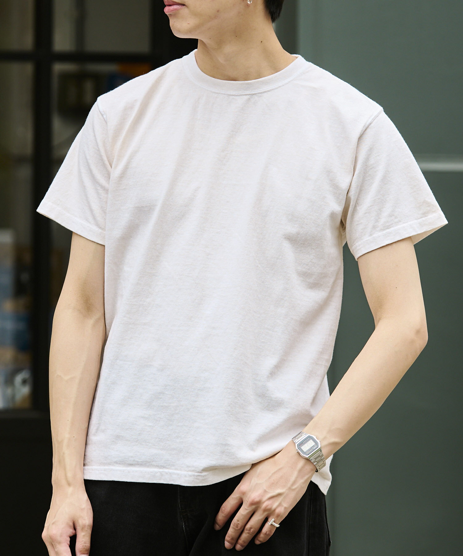 Good On ショートスリーブクルーネックTシャツ GOST701C グッドオン メンズ レディース 半袖 クルーネック アメカジ シンプル 無地 トップス ...