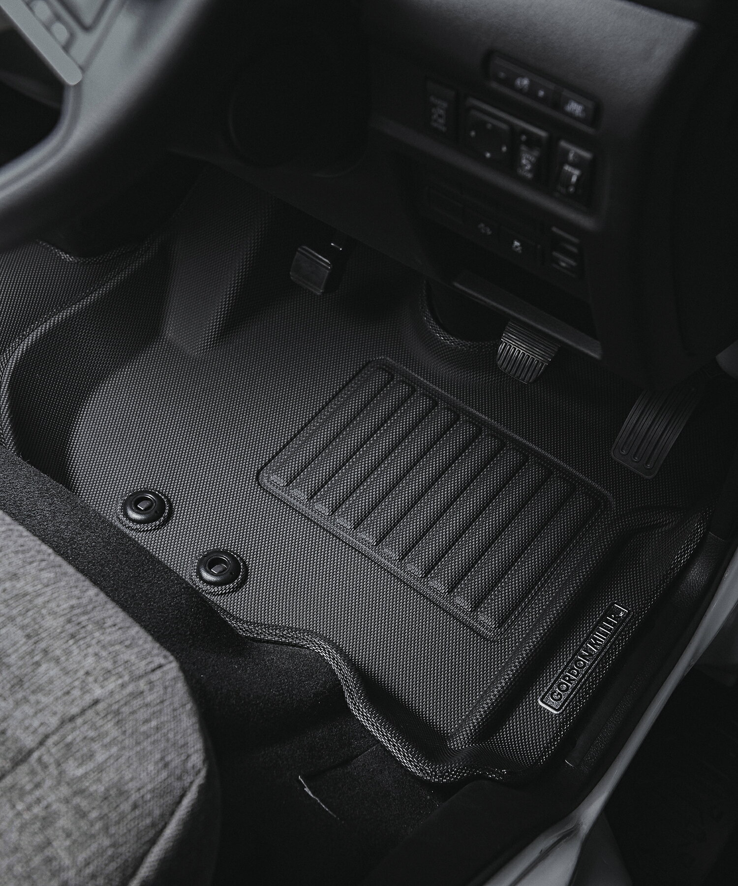 ゴードンミラー 立体マットラバー FOR キャラバン 前席 3枚 1セット 車 フロアマット フロント