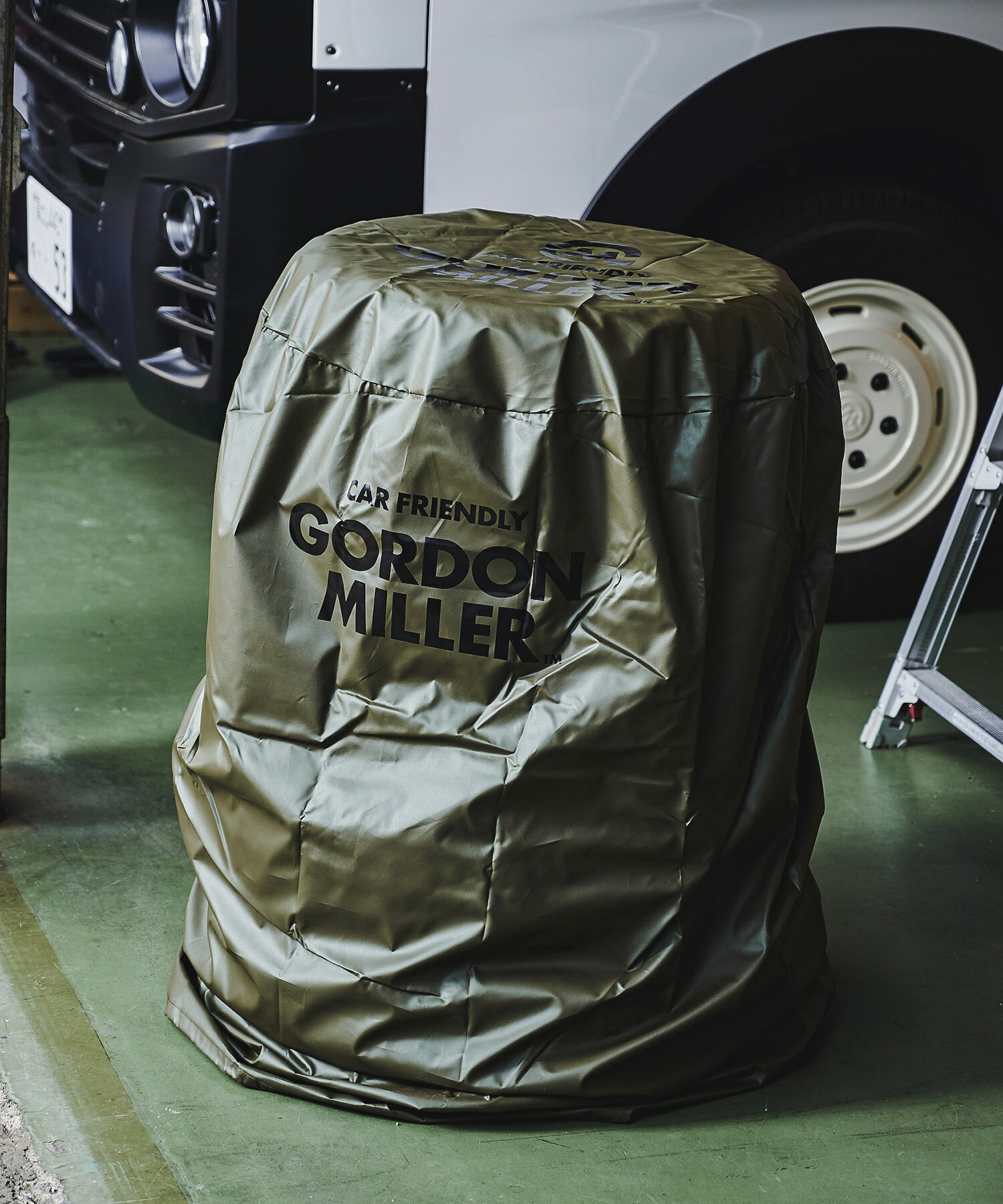 【公式】 タイヤカバーM　GORDON MILLER ゴードンミラー 4本 屋外 撥水加工 車 防紫外線 タイヤ保管 カ..