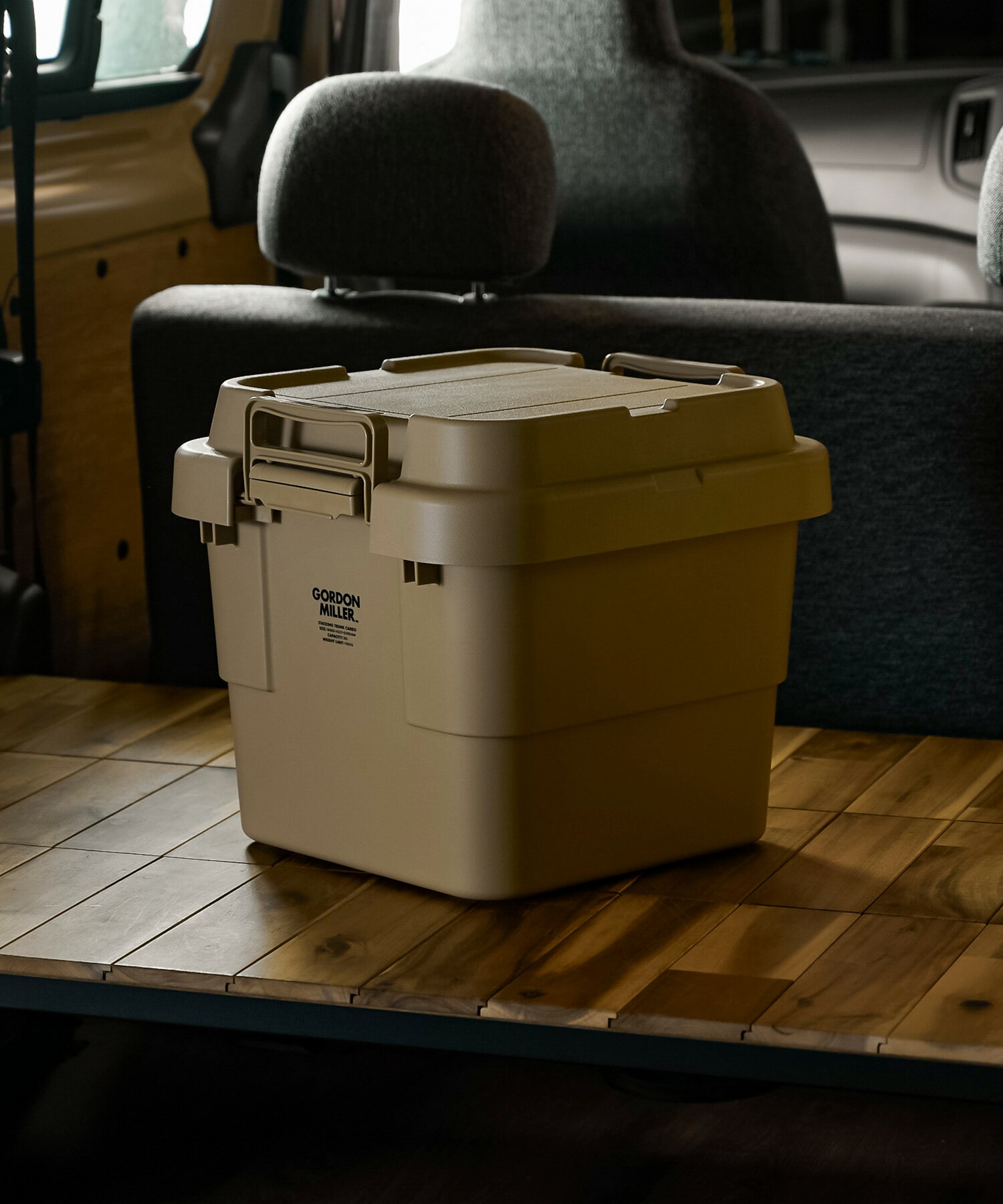 スタッキングトランクカーゴ 30L GORDON MILLER ゴードンミラー コンテナ ケース ...