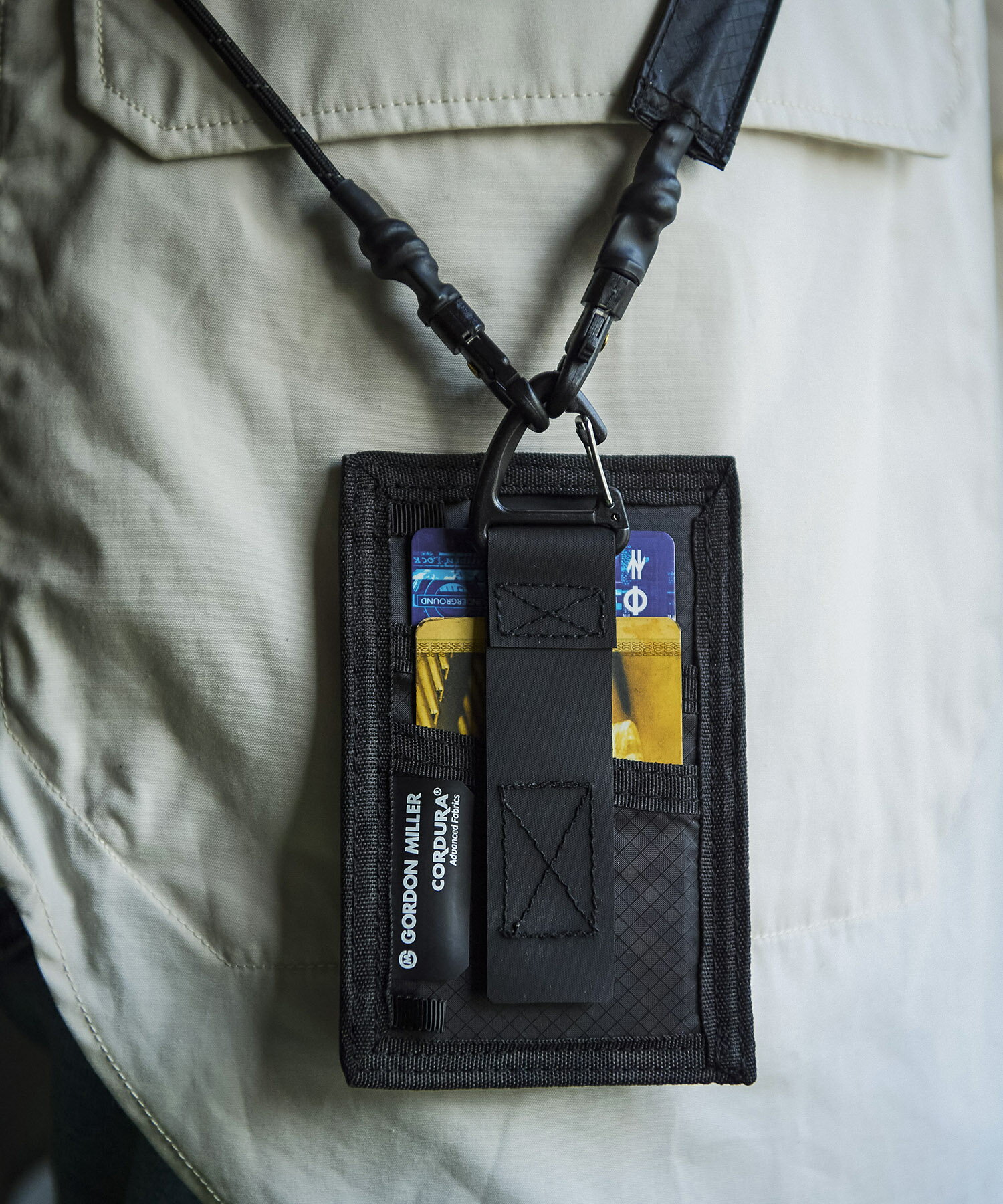 GORDON MILLER ゴードンミラー リップストップ カードケース 耐水 防汚