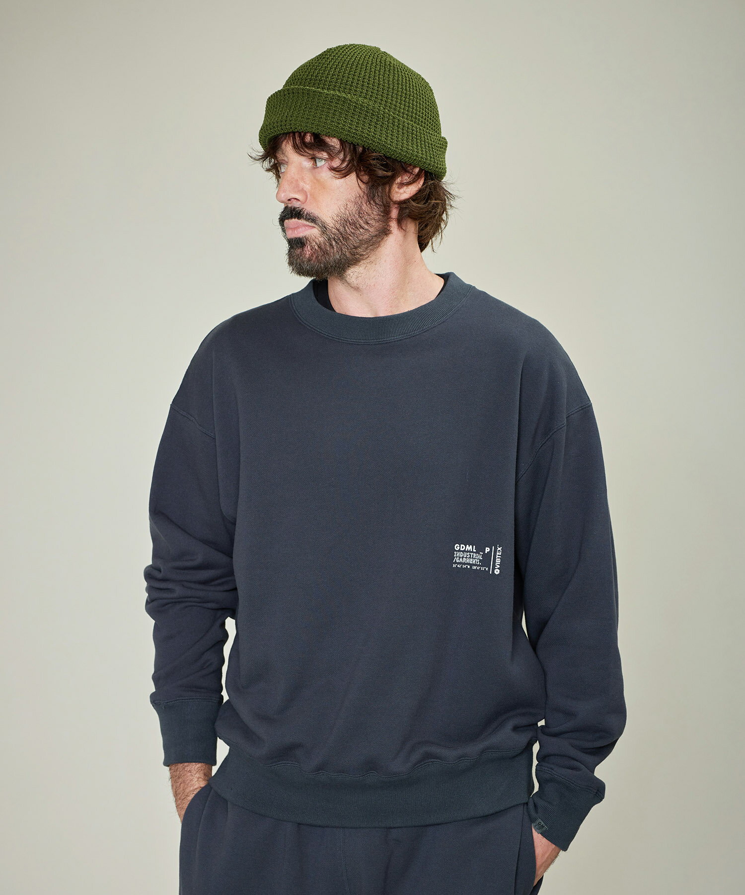 GORDON MILLER ゴードンミラー VIBTEX スウェットクルー