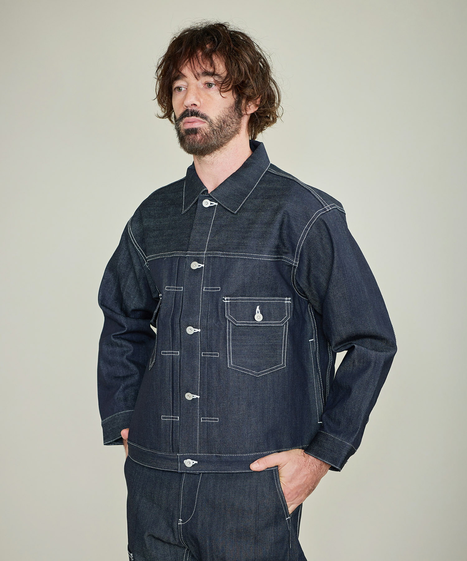 REMI RELIEF GORDON MILLER別注 デニム トラッカージャケット -RIGID-