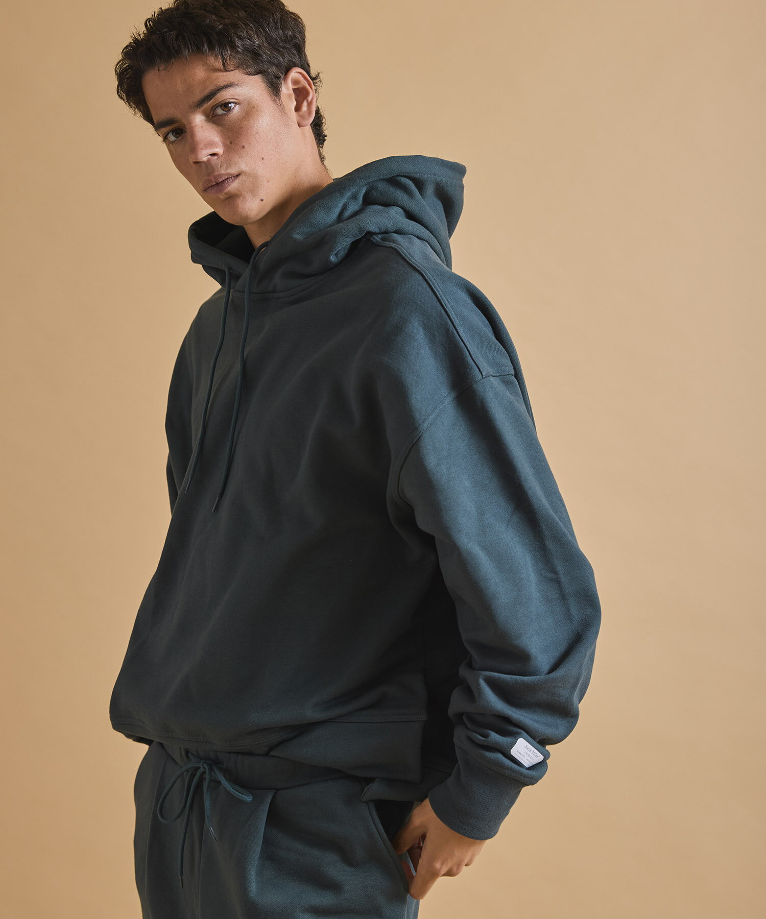 Jack Miller スビン ウラケ プルオーバーフーディー パーカー トレーナー フード付き スウェット 長袖 オーバーサイズ 男女兼用 ユニセックス メンズ 男性用 レディース 女性用 ゆったりめ 超長綿 綿100 オーガニック カジュアル