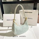 レディース バッグ 普段使い 夏 トレンディ ファッション ハンド フレンチ ショルダー レトロ 脇下 バゲット(4)