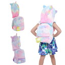 子供用 フード付きリュック ウール ランドセル バックパック リュックサック ミニバックパック トラベルバッグ 子供用旅行用バックパック 漫画の軽いバックパック 大容量ストレージ 子供のランドセル 通気性があり快適 学校に行く 外出 旅行 グリーン(4)