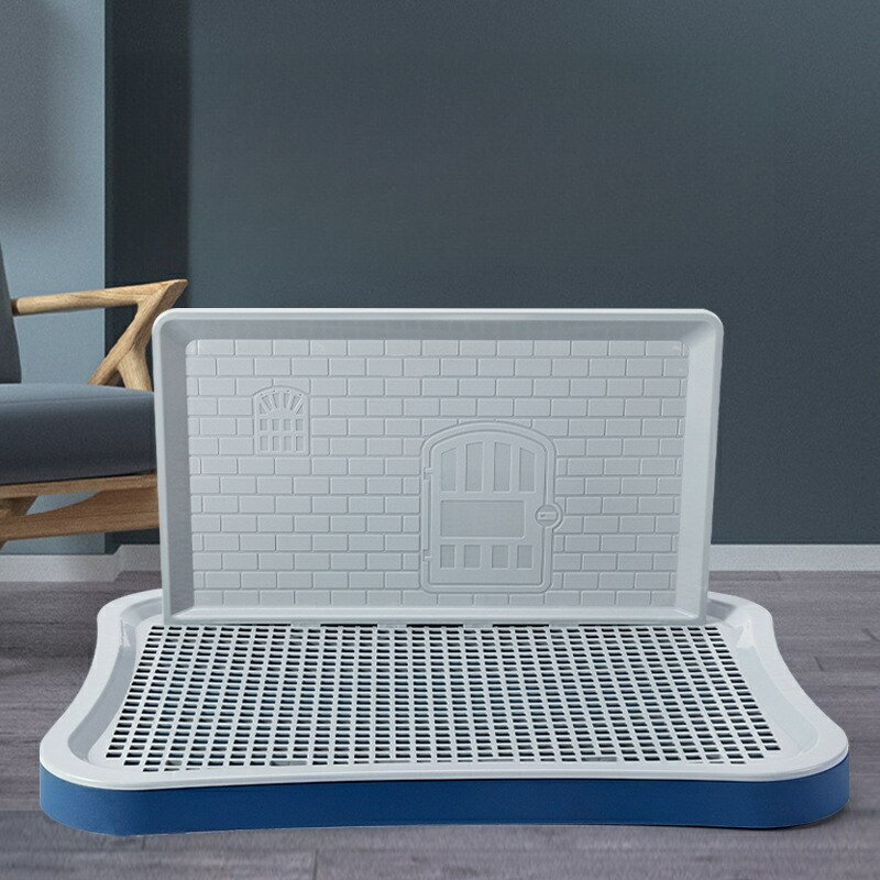 犬トイレ 大型犬 メッシュ トレーワイド しつけ用 犬トレーニング トレー ドッグトレー ペットトイレ 屋内 屋外 お掃除ラク 壁付き犬トイレ