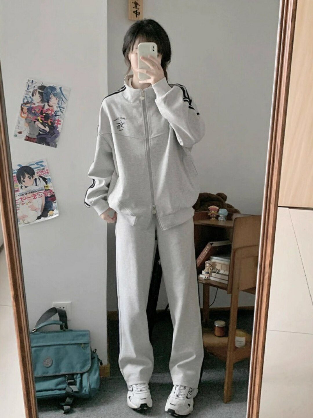 Suits For Job Interviews - カジュアル ゆったり 2点セット スウェットパンツ 上下セット 配色デザイン フード付き パーカー 春 秋 2025新作 セットアップ