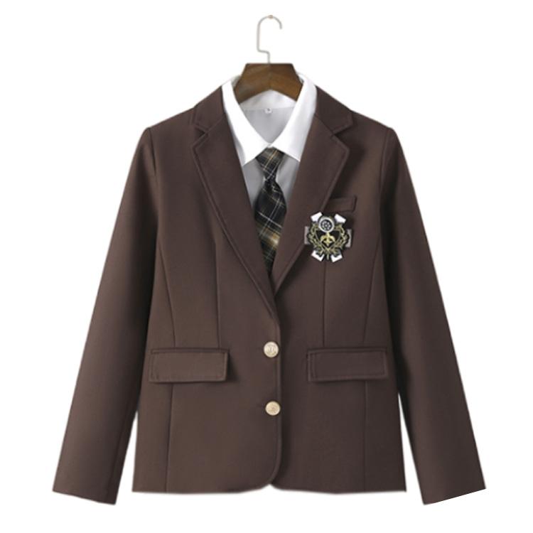 ゴリー楽天市場店のブレザー 長袖 制服 学生服 女子 送料無料 学生 スクールブレザー ジャケット 学生 ブレザー 送料無料 中学生 高校生 スクールブレザー 入学 入｜アングル2