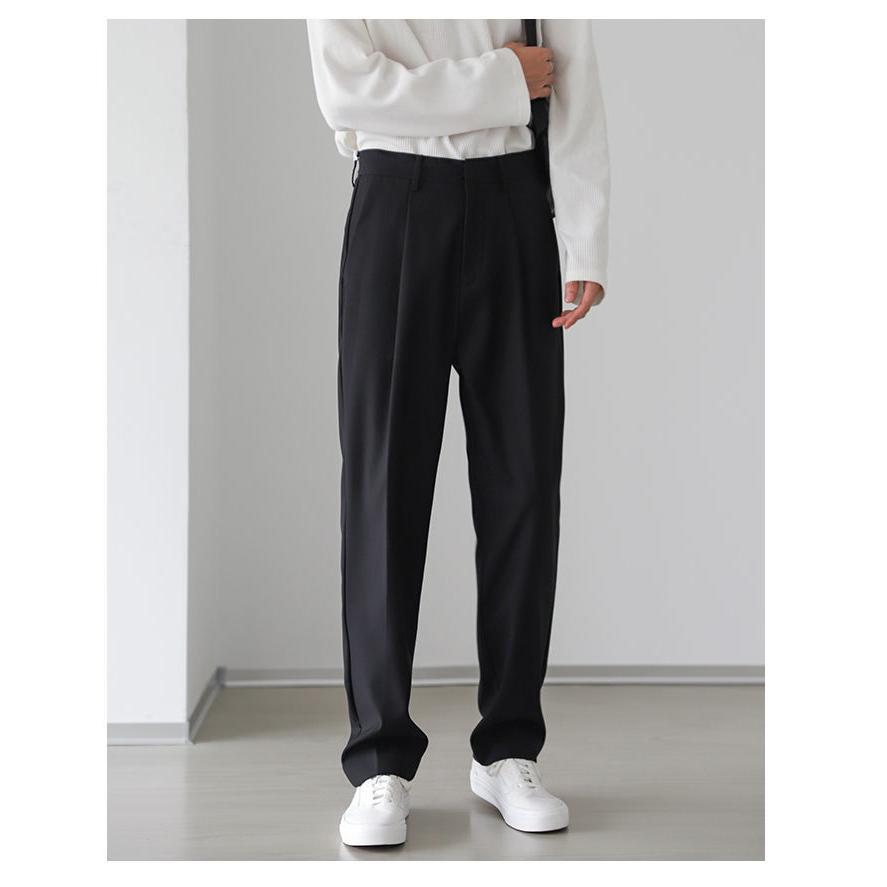 ゴリー楽天市場店の学生服 夏ズボン スラックス 学生ズボン 男子 制服 中学生 高校生 黒 長ズボン 洗える 超軽量 黒 薄手 カジュアル｜アングル3