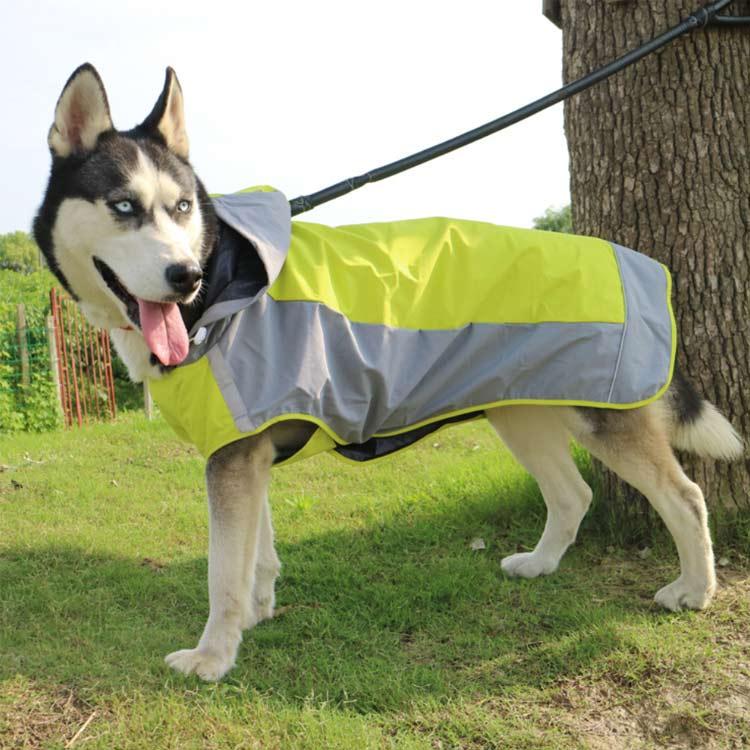 防風 中型犬 ポンチョ 犬 レインポンチョ レインコート レインコート 大型犬 レイ...