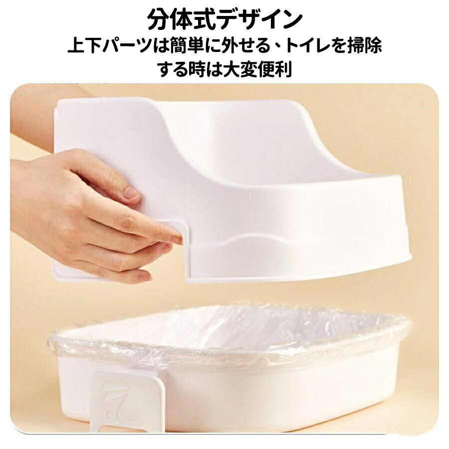 ゴリー楽天市場店のうさぎ トイレ うさぎトイレ うさぎ用 トイレ うさぎ用トイレ 四角ラビレット ラビットフィットパン うさぎ用トイレタリー用品 ウサギ 掃除しやすい｜アングル2