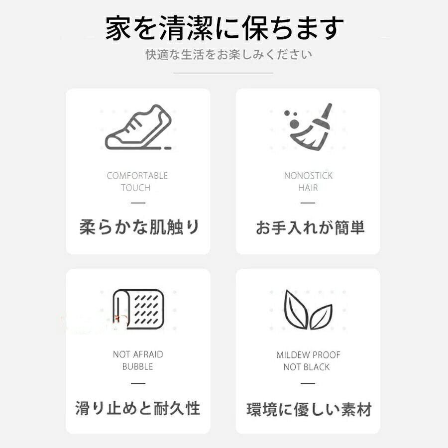 ラグマット ラグカーペット カーペット 3畳サイズ 北欧デザイン 厚手 滑り止め ウォッシャブル 洗濯可能 床暖房対応 ホットカーペット対応 冬夏兼用 リビング gori-10030838 ゴリー楽天市場店 サンプル画像2