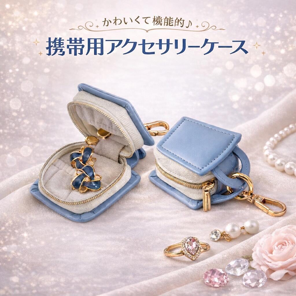 乐天商城 - MK05-08 携帯用アクセサリーケース パルリジュエリーポーチ がま口 リングケース 蝶柄 コンパクト 持ち運び 指輪収納 小物入れ プレゼント ギフト 女性用