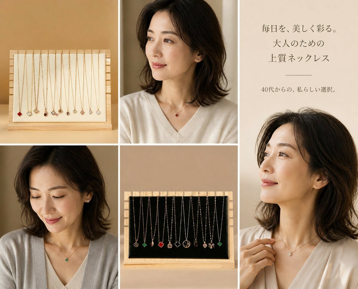 Rakuten - 木製ネックレススタンド大白・大黒・小白・小黒スタンドに飾ればその日のお供はどの子か選びやすいですよ
