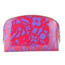 LOUIS VUITTON ルイ・ヴィトン ポーチ モノグラムスイート LV ポシェット・コスメティック M90120 レッド パープル レディース ヴェルニ ...