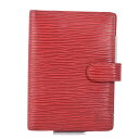 ルイヴィトン LOUIS VUITTON アジェンダPM 手帳カバー R20057 エピ ルージュ 【中古】【送料無料】