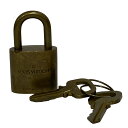 ルイヴィトン LOUIS VUITTON カデナ パドロック 南京錠 314 LVロゴ 【中古】【送料無料】