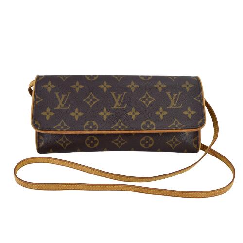 ショルダーバッグ ルイ・ヴィトン LOUIS VUITTON ポシェット・ツインGM モノグラム ショルダーバッグ クラッチバッグ 2WAY レディース M51852 【送料無料】