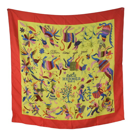 HERMES エルメス スカーフ カレ90 【中古】【送料無料】 HERMES エルメス スカーフ カレ90 【中古】【送料無料】