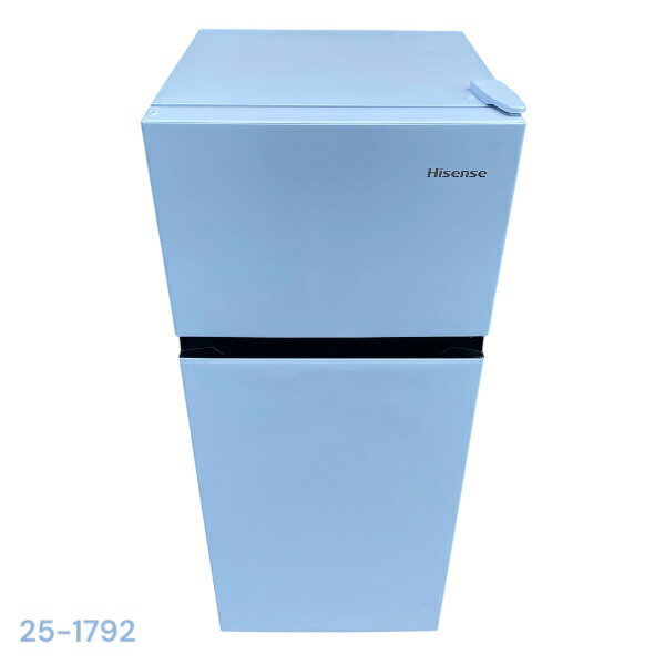 【中古】 ハイセンス 124L 冷凍冷蔵庫 HR-B12HW 2024年製 Hisense 【冷蔵庫】